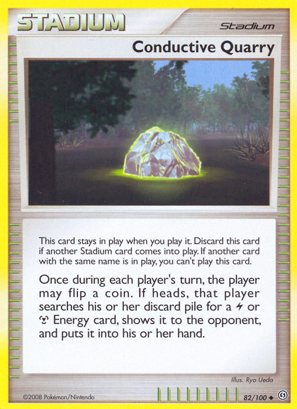 Conductive Quarry (82/100) [Diamond & Pearl: Stormfront] - Card Brawlers | Quebec | Canada | Yu-Gi-Oh!