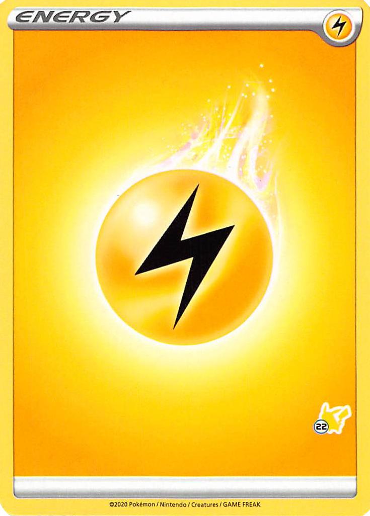 Lightning Energy (Pikachu Stamp #22) [Battle Academy 2022] - Card Brawlers | Quebec | Canada | Yu-Gi-Oh!