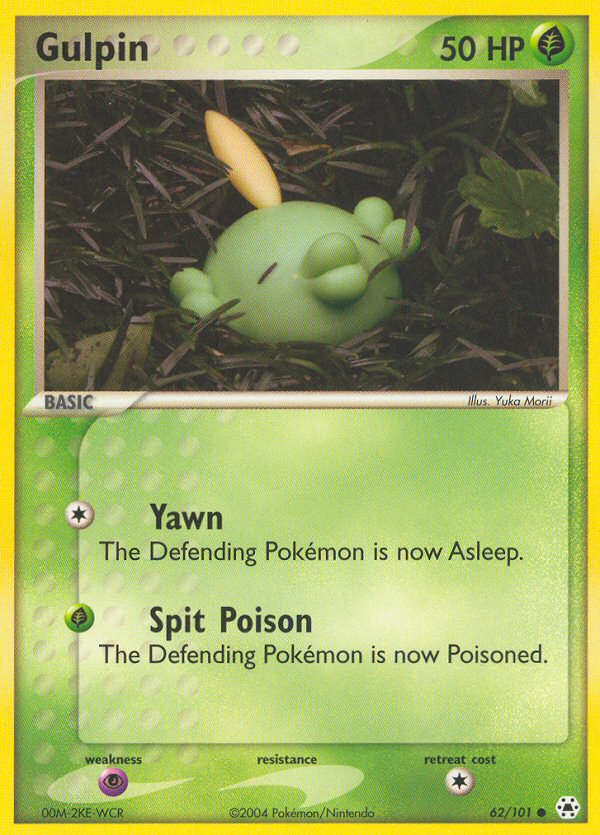 Gulpin (62/101) [EX: Hidden Legends] - Card Brawlers | Quebec | Canada | Yu-Gi-Oh!