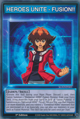 HEROES UNITE - FUSION!! [SGX2-ENS01] Common - Card Brawlers | Quebec | Canada | Yu-Gi-Oh!