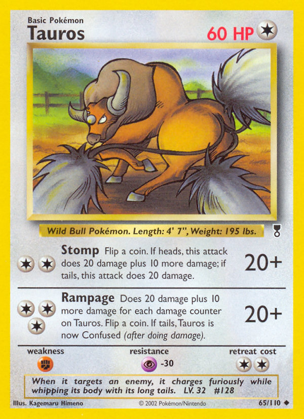 Tauros (65/110) [Legendary Collection] - Card Brawlers | Quebec | Canada | Yu-Gi-Oh!