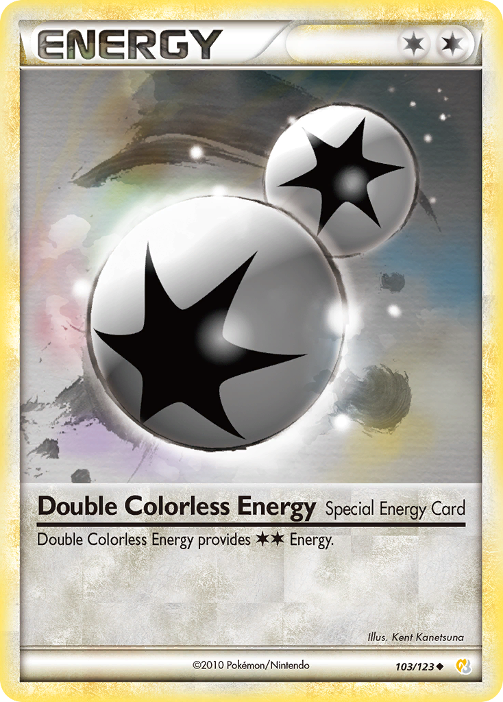 Double Colorless Energy (103/123) [HeartGold & SoulSilver: Base Set] - Card Brawlers | Quebec | Canada | Yu-Gi-Oh!