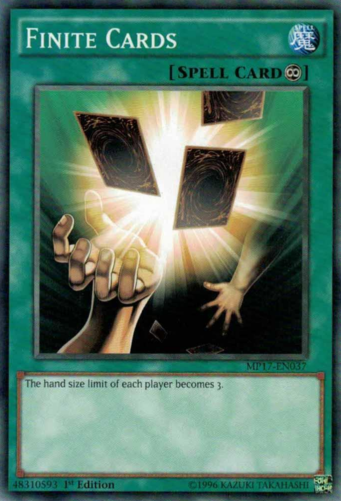 Finite Cards [MP17-EN037] Common - Yu-Gi-Oh! - Card Brawlers | Quebec | Canada |