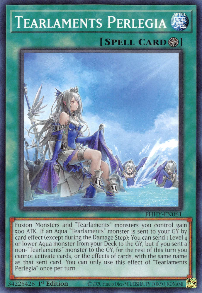 Tearlaments Perlegia [PHHY-EN061] Common - Card Brawlers | Quebec | Canada | Yu-Gi-Oh!