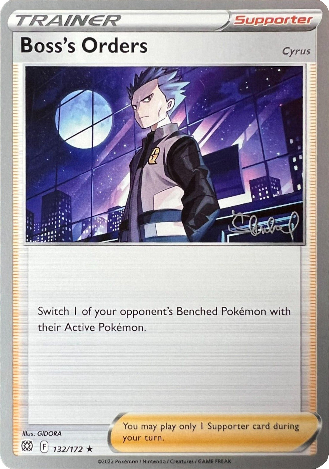 Boss's Orders (132/172) (Cyrus) (ADP - Ondrej Skubal) [World Championships 2022] - Card Brawlers | Quebec | Canada | Yu-Gi-Oh!