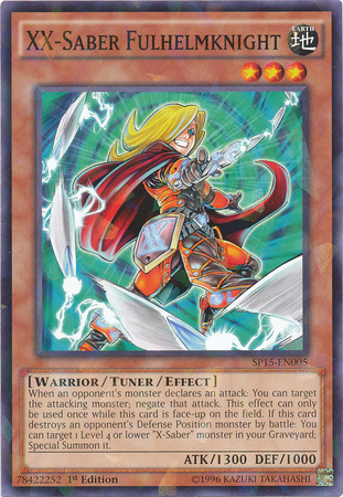 XX-Saber Fulhelmknight [SP15-EN005] Shatterfoil Rare - Yu-Gi-Oh! - Card Brawlers | Quebec | Canada |