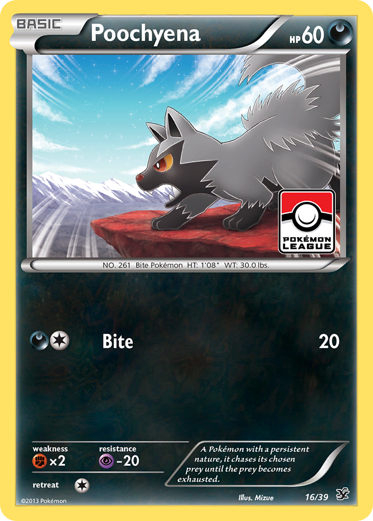 Poochyena (16/39) [XY: Kalos Starter Set] - Card Brawlers | Quebec | Canada | Yu-Gi-Oh!