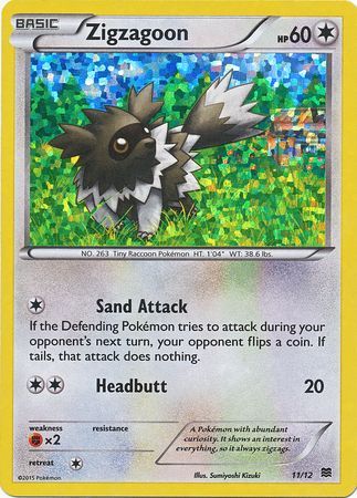 Zigzagoon (11/12) [McDonald's Promos: 2015 Collection] - Card Brawlers | Quebec | Canada | Yu-Gi-Oh!
