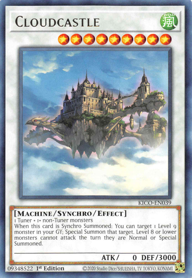 Cloudcastle [KICO-EN039] Rare - Card Brawlers | Quebec | Canada | Yu-Gi-Oh!