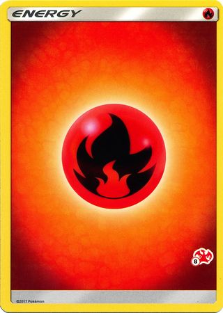 Fire Energy (Charizard Stamp #8) [Battle Academy 2020] - Card Brawlers | Quebec | Canada | Yu-Gi-Oh!