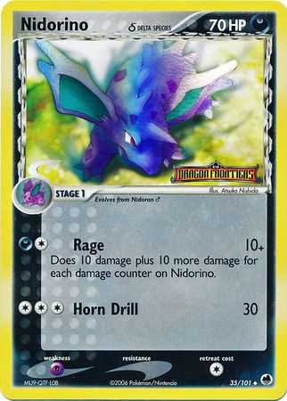 Nidorino (35/101) (Delta Species) (Stamped) [EX: Dragon Frontiers] - Card Brawlers | Quebec | Canada | Yu-Gi-Oh!