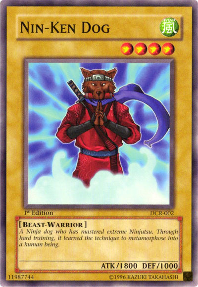 Nin-Ken Dog [DCR-002] Common - Yu-Gi-Oh! - Card Brawlers | Quebec | Canada |