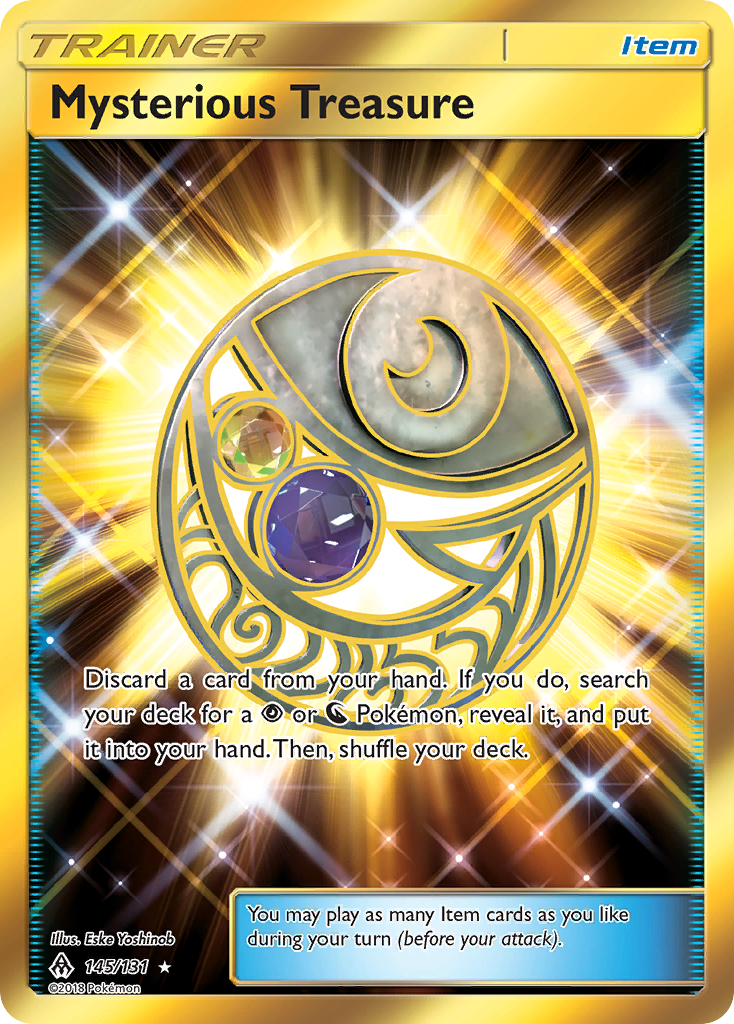 Mysterious Treasure (145/131) [Sun & Moon: Forbidden Light] - Card Brawlers | Quebec | Canada | Yu-Gi-Oh!