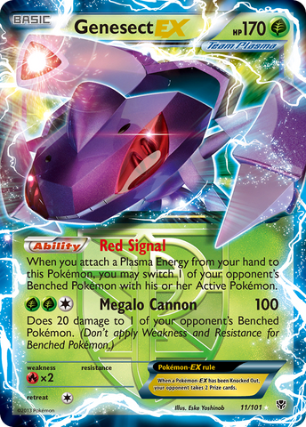 Genesect EX (11/101) [Black & White: Plasma Blast] - Card Brawlers | Quebec | Canada | Yu-Gi-Oh!