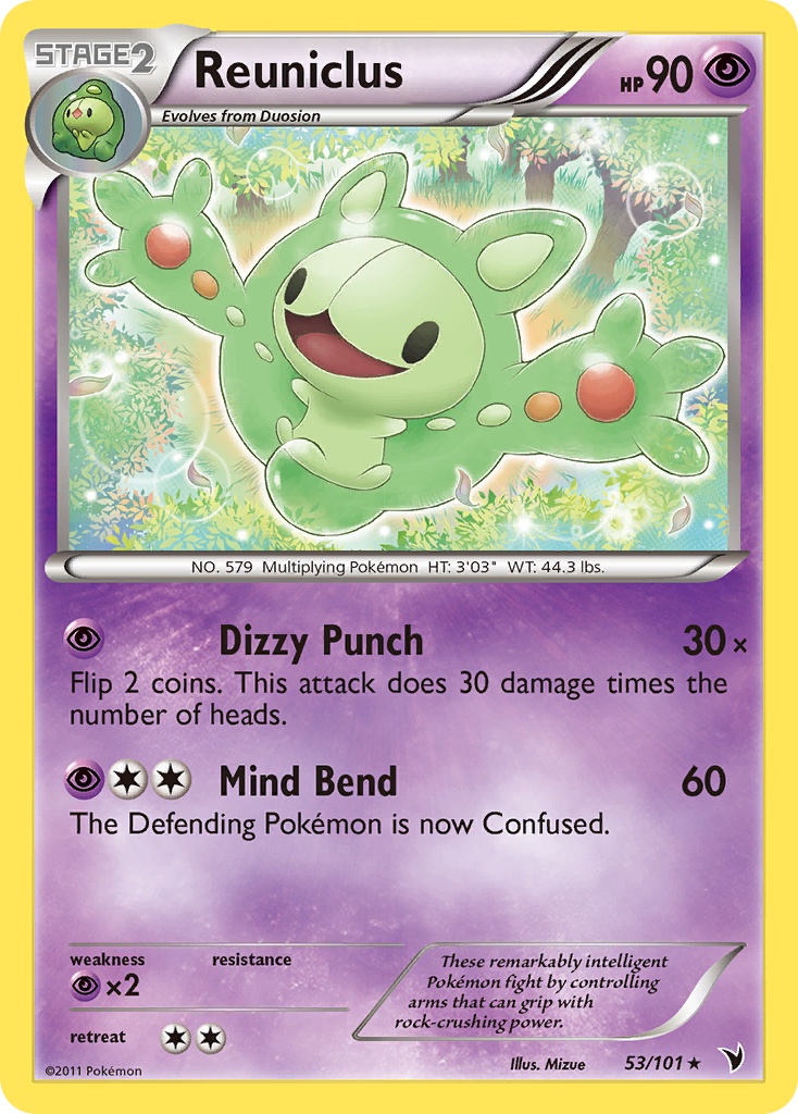 Reuniclus (53/101) [Black & White: Noble Victories] - Card Brawlers | Quebec | Canada | Yu-Gi-Oh!