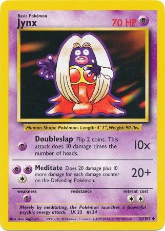 Jynx (31/102) [Base Set Unlimited] - Card Brawlers | Quebec | Canada | Yu-Gi-Oh!