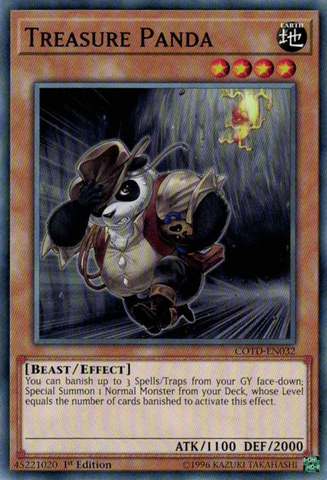 Treasure Panda [COTD-EN032] Common - Yu-Gi-Oh! - Card Brawlers | Quebec | Canada |