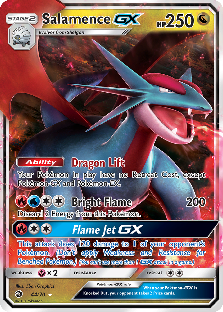 Salamence GX (44/70) [Sun & Moon: Dragon Majesty] - Card Brawlers | Quebec | Canada | Yu-Gi-Oh!