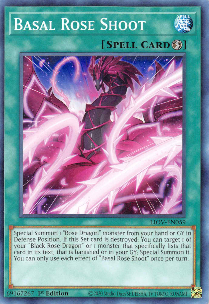 Basal Rose Shoot [LIOV-EN059] Common - Card Brawlers | Quebec | Canada | Yu-Gi-Oh!