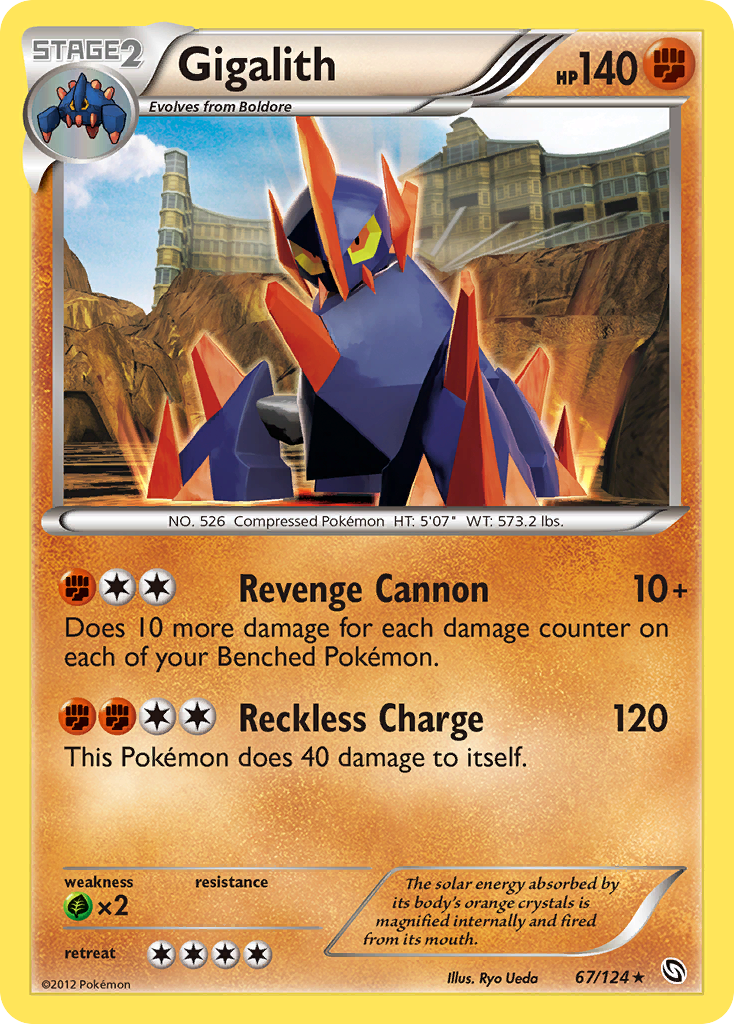 Gigalith (67/124) [Black & White: Dragons Exalted] - Card Brawlers | Quebec | Canada | Yu-Gi-Oh!
