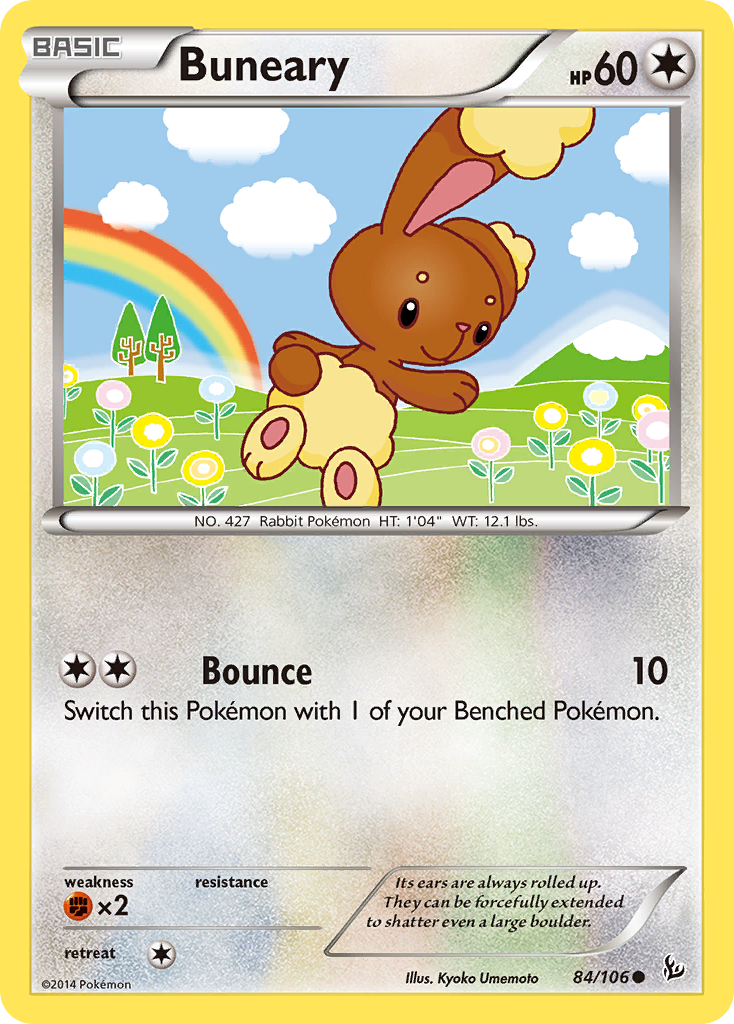 Buneary (84/106) [XY: Flashfire] - Card Brawlers | Quebec | Canada | Yu-Gi-Oh!