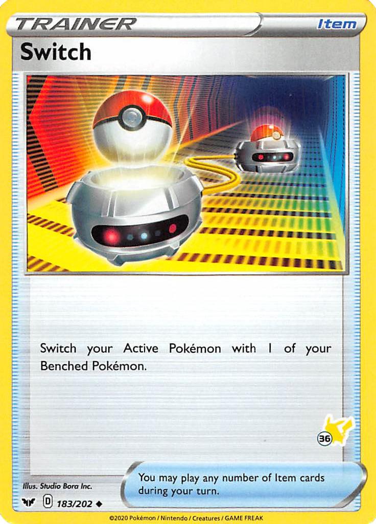 Switch (183/202) (Pikachu Stamp #36) [Battle Academy 2022] - Card Brawlers | Quebec | Canada | Yu-Gi-Oh!