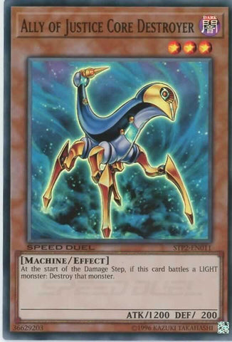 Ally of Justice Core Destroyer [STP2-EN011] Super Rare - Card Brawlers | Quebec | Canada | Yu-Gi-Oh!