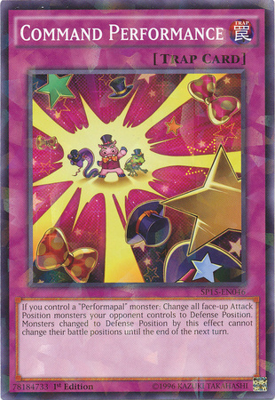 Command Performance [SP15-EN046] Shatterfoil Rare - Card Brawlers | Quebec | Canada | Yu-Gi-Oh!
