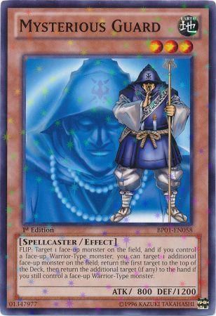 Mysterious Guard [BP01-EN058] Starfoil Rare - Card Brawlers | Quebec | Canada | Yu-Gi-Oh!