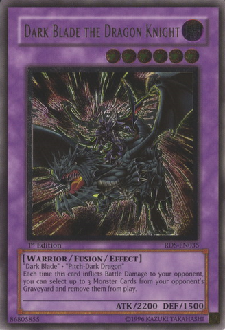 Dark Blade the Dragon Knight [RDS-EN035] Ultimate Rare - Card Brawlers | Quebec | Canada | Yu-Gi-Oh!