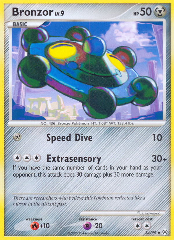 Bronzor (34/99) [Platinum: Arceus] - Card Brawlers | Quebec | Canada | Yu-Gi-Oh!