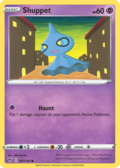 Shuppet (067/185) [Sword & Shield: Vivid Voltage] - Card Brawlers | Quebec | Canada | Yu-Gi-Oh!
