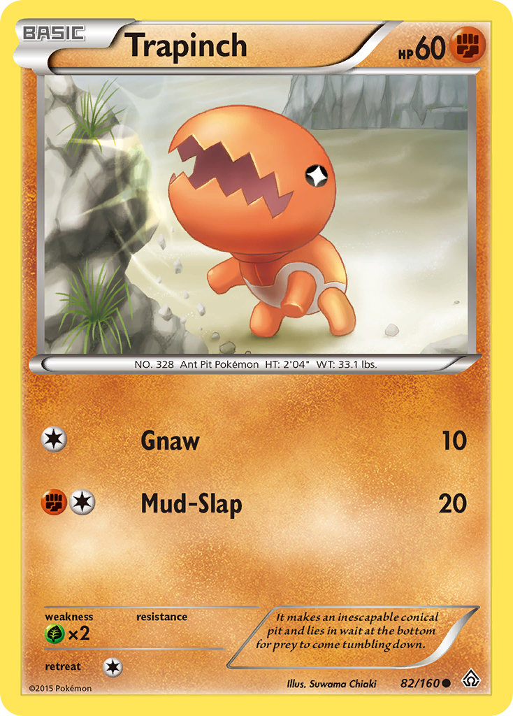 Trapinch (82/160) [XY: Primal Clash] - Card Brawlers | Quebec | Canada | Yu-Gi-Oh!