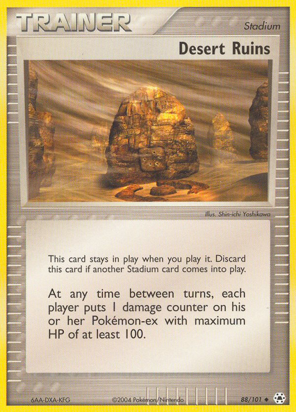 Desert Ruins (88/101) [EX: Hidden Legends] - Card Brawlers | Quebec | Canada | Yu-Gi-Oh!