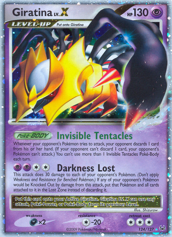 Giratina LV.X (124/127) [Platinum: Base Set] - Card Brawlers | Quebec | Canada | Yu-Gi-Oh!