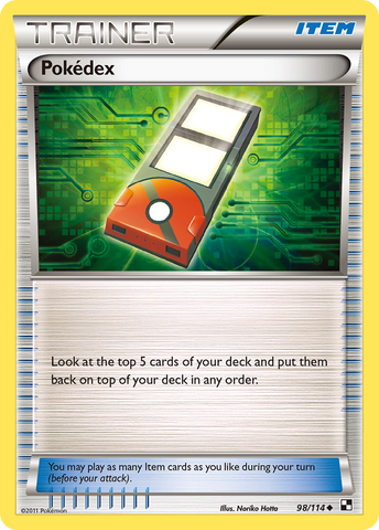 Pokedex (98/114) [Black & White: Base Set] - Card Brawlers | Quebec | Canada | Yu-Gi-Oh!