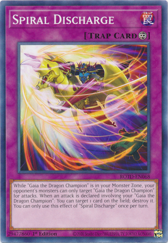 Spiral Discharge [ROTD-EN068] Common - Card Brawlers | Quebec | Canada | Yu-Gi-Oh!