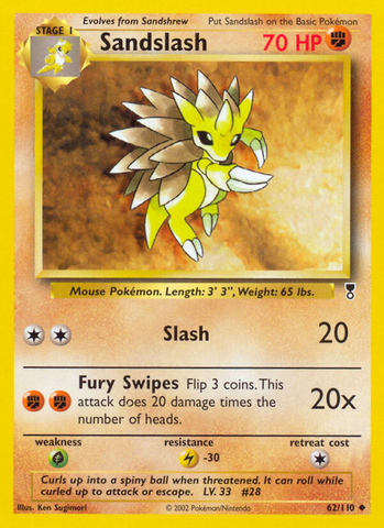 Sandslash (62/110) [Legendary Collection] - Card Brawlers | Quebec | Canada | Yu-Gi-Oh!