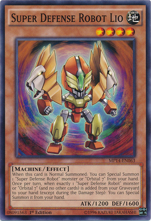 Super Defense Robot Lio [MP14-EN063] Common - Yu-Gi-Oh! - Card Brawlers | Quebec | Canada |