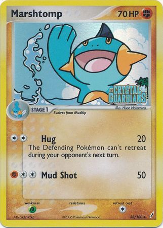 Marshtomp (38/100) (Stamped) [EX: Crystal Guardians] - Card Brawlers | Quebec | Canada | Yu-Gi-Oh!