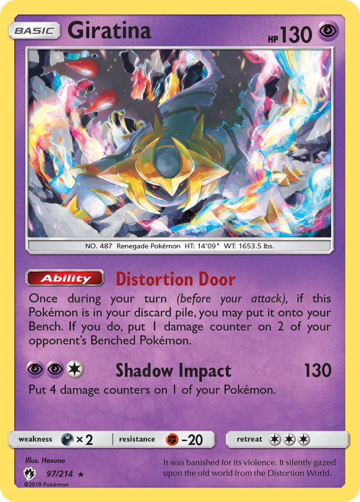 Giratina (97/214) [Sun & Moon: Lost Thunder] - Card Brawlers | Quebec | Canada | Yu-Gi-Oh!
