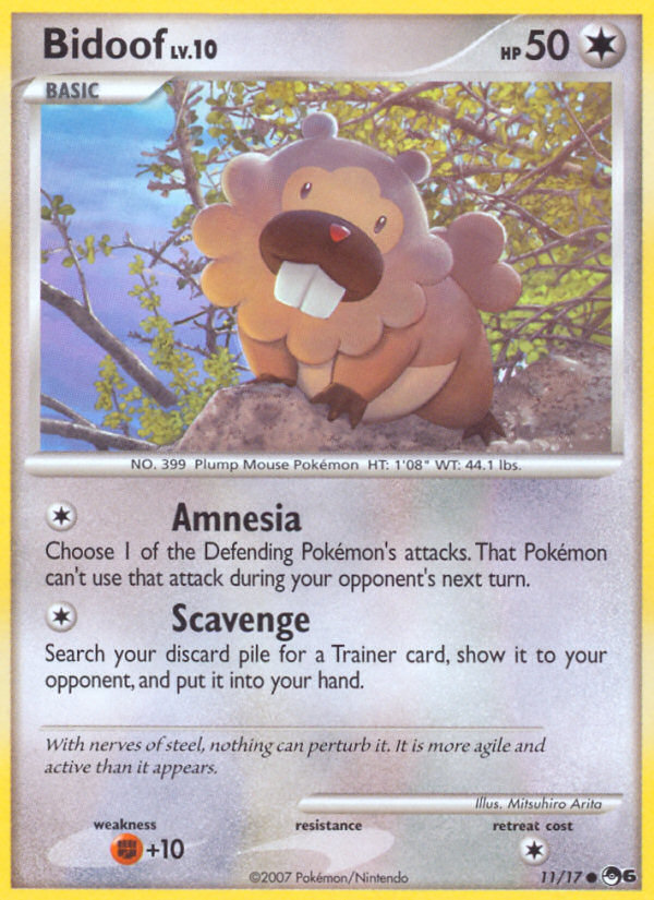 Bidoof (11/17) [POP Series 6] - Card Brawlers | Quebec | Canada | Yu-Gi-Oh!