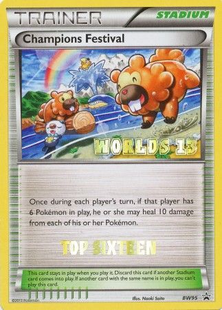 Champions Festival (BW95) (2013 Top Sixteen) [Black & White: Black Star Promos] - Card Brawlers | Quebec | Canada | Yu-Gi-Oh!