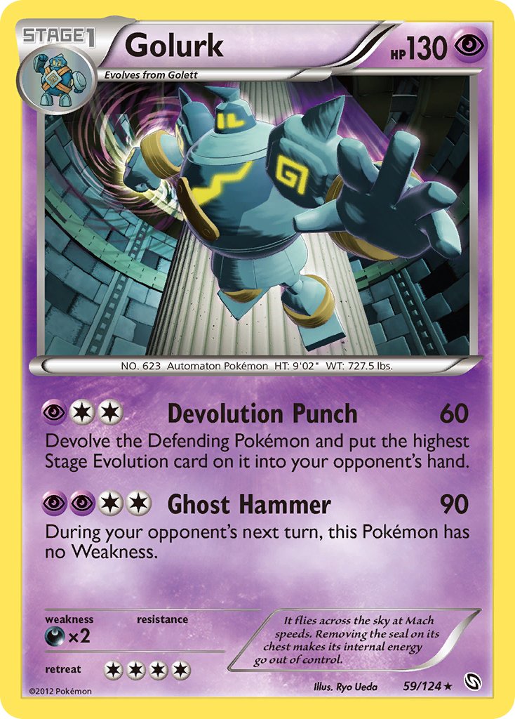 Golurk (59/124) (Theme Deck Exclusive) [Black & White: Dragons Exalted] - Card Brawlers | Quebec | Canada | Yu-Gi-Oh!