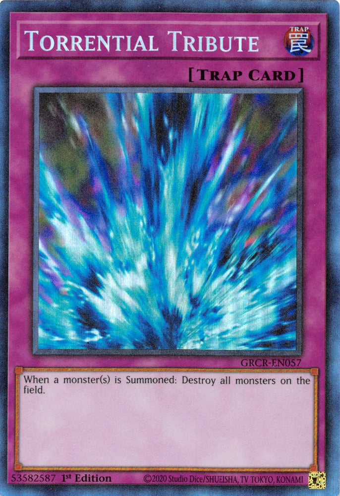 Torrential Tribute [GRCR-EN057] Collector's Rare - Card Brawlers | Quebec | Canada | Yu-Gi-Oh!