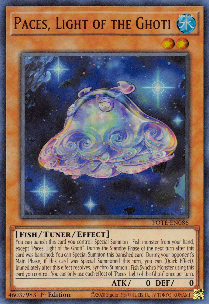 Paces, Light of the Ghoti [POTE-EN086] Ultra Rare - Card Brawlers | Quebec | Canada | Yu-Gi-Oh!