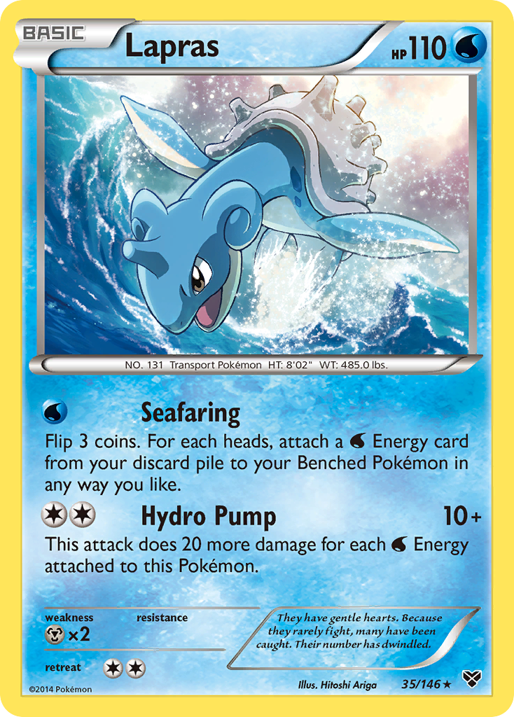 Lapras (35/146) [XY: Base Set] - Card Brawlers | Quebec | Canada | Yu-Gi-Oh!