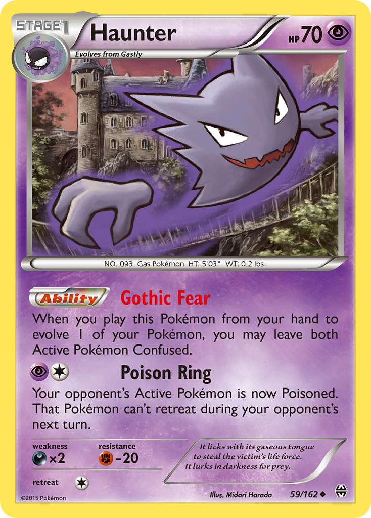 Haunter (59/162) [XY: BREAKthrough] - Card Brawlers | Quebec | Canada | Yu-Gi-Oh!