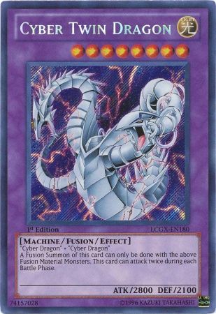 Cyber Twin Dragon [LCGX-EN180] Secret Rare - Yu-Gi-Oh! - Card Brawlers | Quebec | Canada |