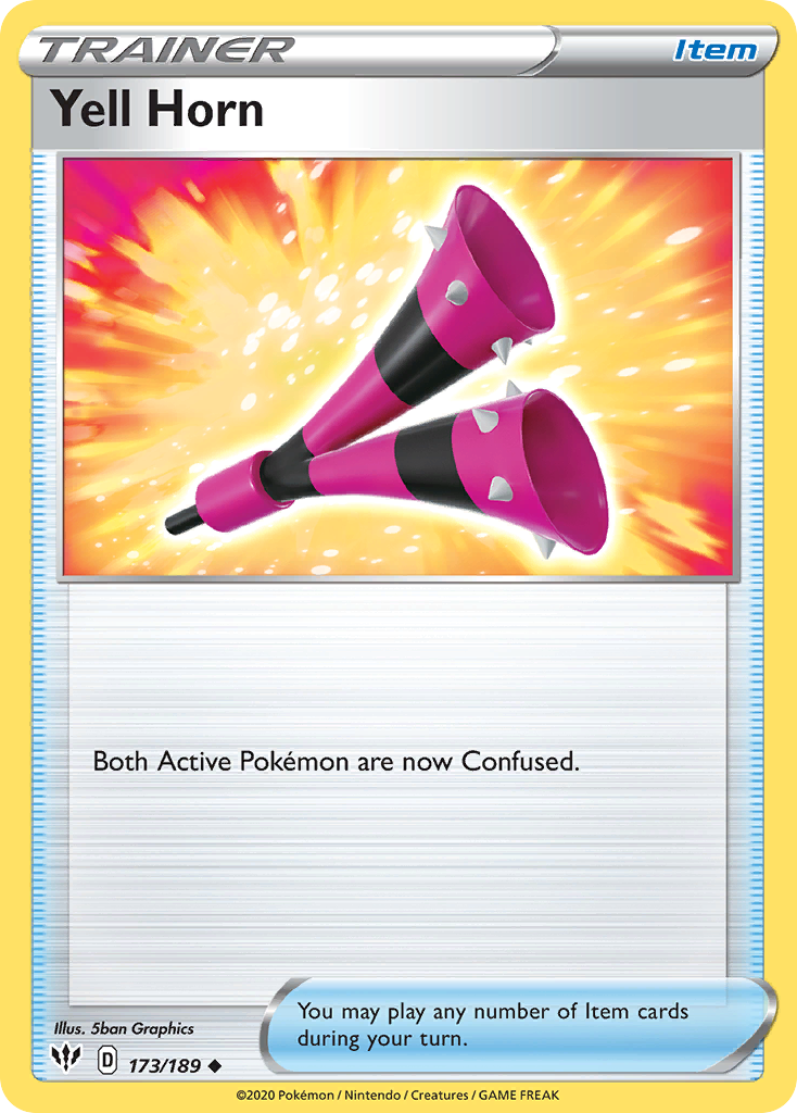 Yell Horn (173/189) [Sword & Shield: Darkness Ablaze] - Card Brawlers | Quebec | Canada | Yu-Gi-Oh!